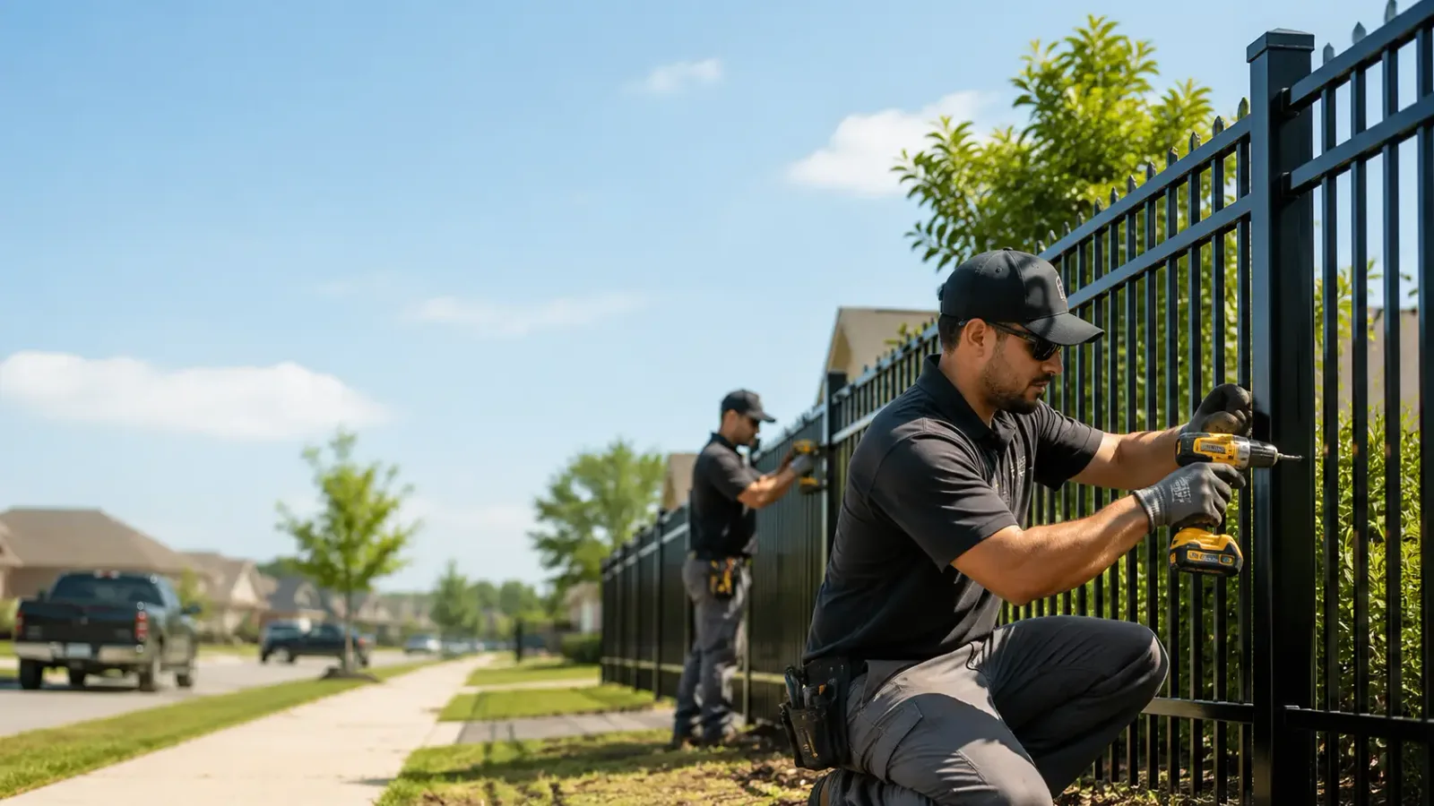 Metal Fence Installation in Edison, NJ